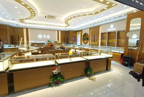 鹽城濱海附近精品奢侈品珠寶展柜定制工廠