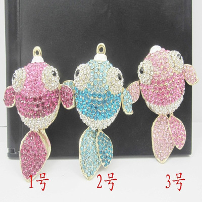 【滿鉆金魚DIY合金飾品配件手機配件貼鉆美容廠家直銷合金配件批發】價格,廠家,圖片,其他首飾輔料、配件,義烏市爾槐電子商務商行-