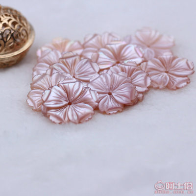 【廠家直銷天然貝雕花20mm粉貝五瓣花耳飾胸花發飾diy掛件手工花0010】惠州市惠陽區平潭欣鴻首飾加工廠 - 產品庫